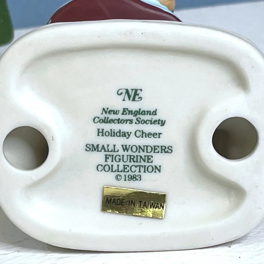 RARE Vintage 1983 New England Collectors Society Lot of 3‎ Porcelain Figurines